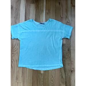 Vintage Havana Drop Shoulder Retro Mint Green Wash Sports T-shirt (Youth XL)